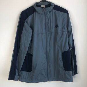 Nike Navy Blue windbreaker jacket